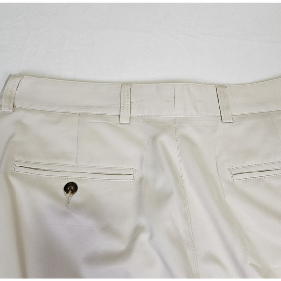 Adidas Climalite Golf Pants Mens 38x28 Tech Lightweight Straight Beige Outdoor - Picture 8 of 16